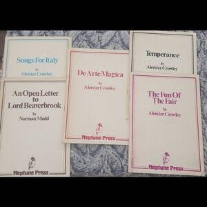 De Arte Magica Temperance Songs for Italy An open letter Aleister Crowley